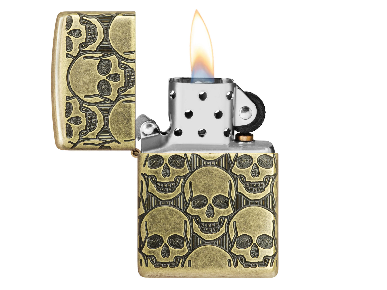 Zippo Armor Skulls Cackling Craniumproduct zoom image #2