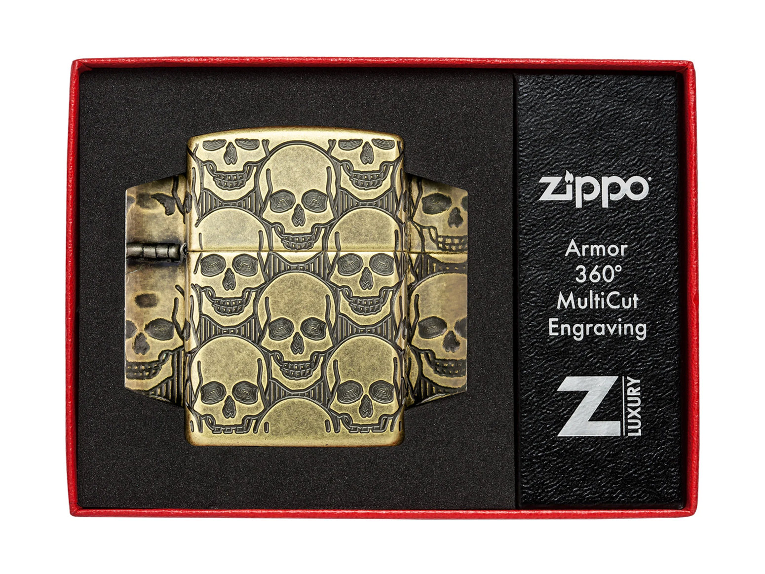 Zippo Armor Skulls Cackling Craniumproduct zoom image #3